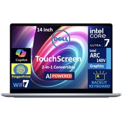 Dell 14 14.0″ WUXGA Touchscreen Intel Core Ultra 7-256V 2.2GHz 16GB 1TB SSD W11H