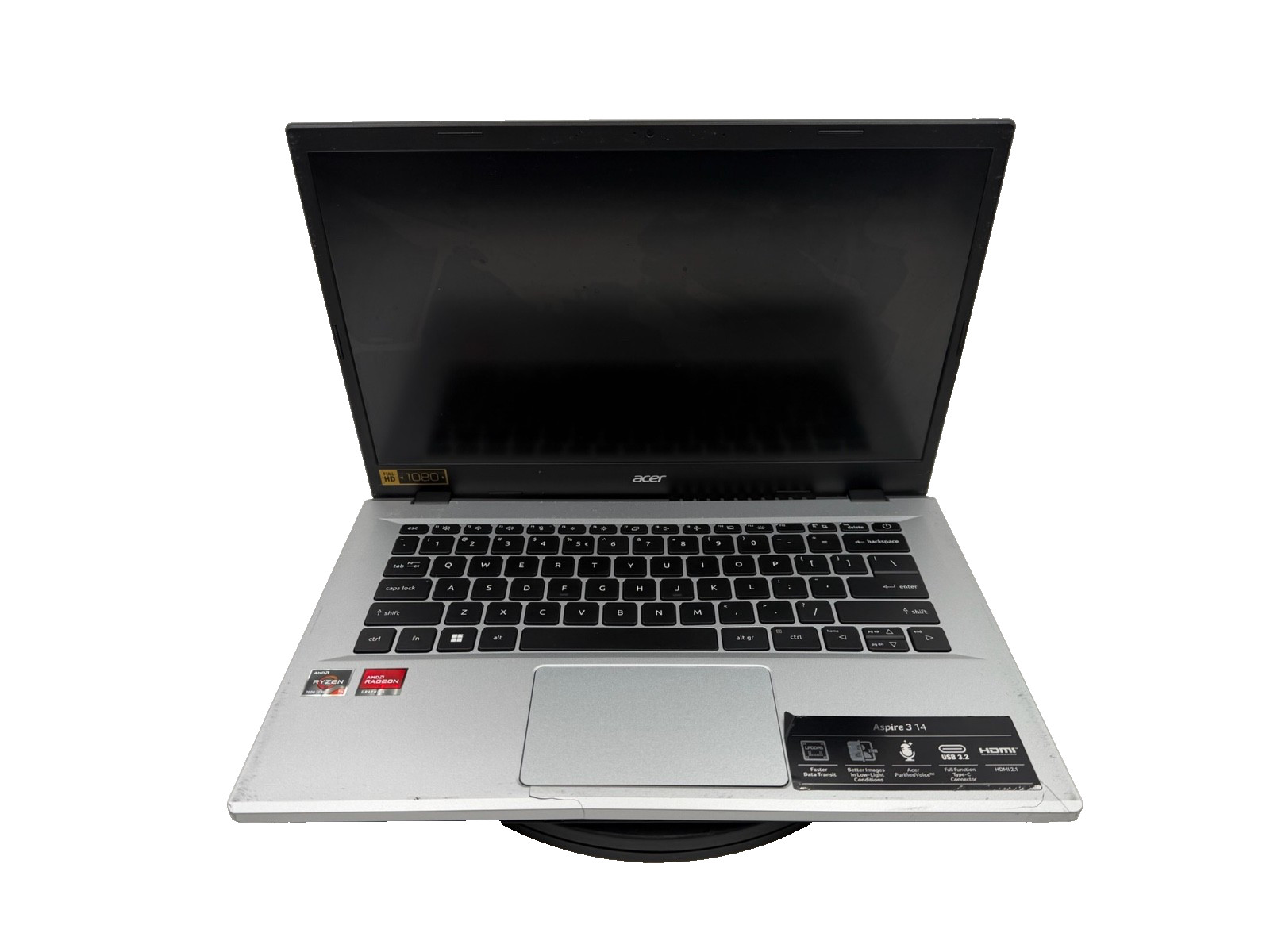 Acer Aspire 3 A314-23P-R3QA-Ryzen 5 7520U@2.8GHz 8GB DDR4 Ram No Drive/OS *AS IS gallery