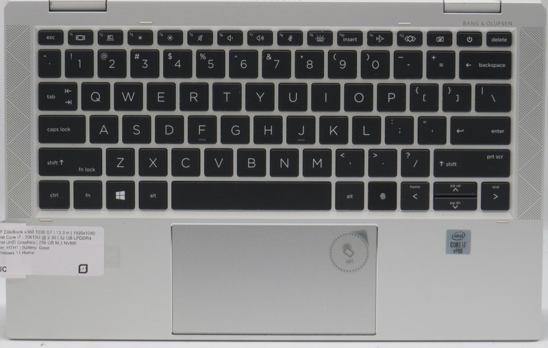 HP EliteBook x360 1030 G7 Touch i7-10610U 32GB RAM 256GB NVME Win11 Home gallery
