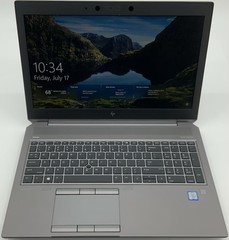 HP ZBook 15 G6, i9-9880H, @2.30GHz, 32GB RAM, 1TB HDD & 512GB NVMe, W10Pro