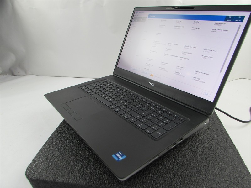 DELL PRECISION 7760 FHD XEON W-11855M NO SSD 64GB RAM RTX A5000 NO O.S/BATT gallery