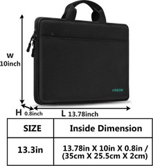 13-14 Inch Laptop Sleeve Case Briefcase for MacBook Neo Pro 14 M5/M4 and More