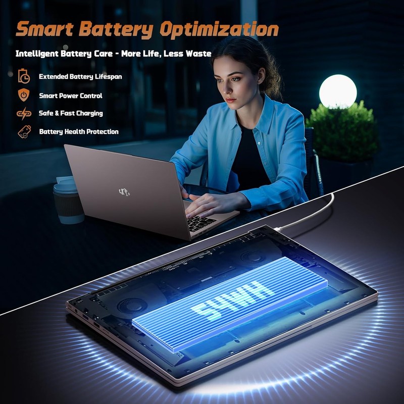 Nimo - 15.6" Laptop - Intel Processor N150 - 16GB Memory - 512GB SSD Rosegold gallery