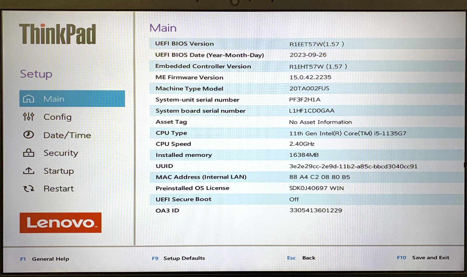 Lenovo ThinkPad E14 Gen 2 14" Laptop i5-1135G7 16GB RAM 512GB NVMe, As Is gallery