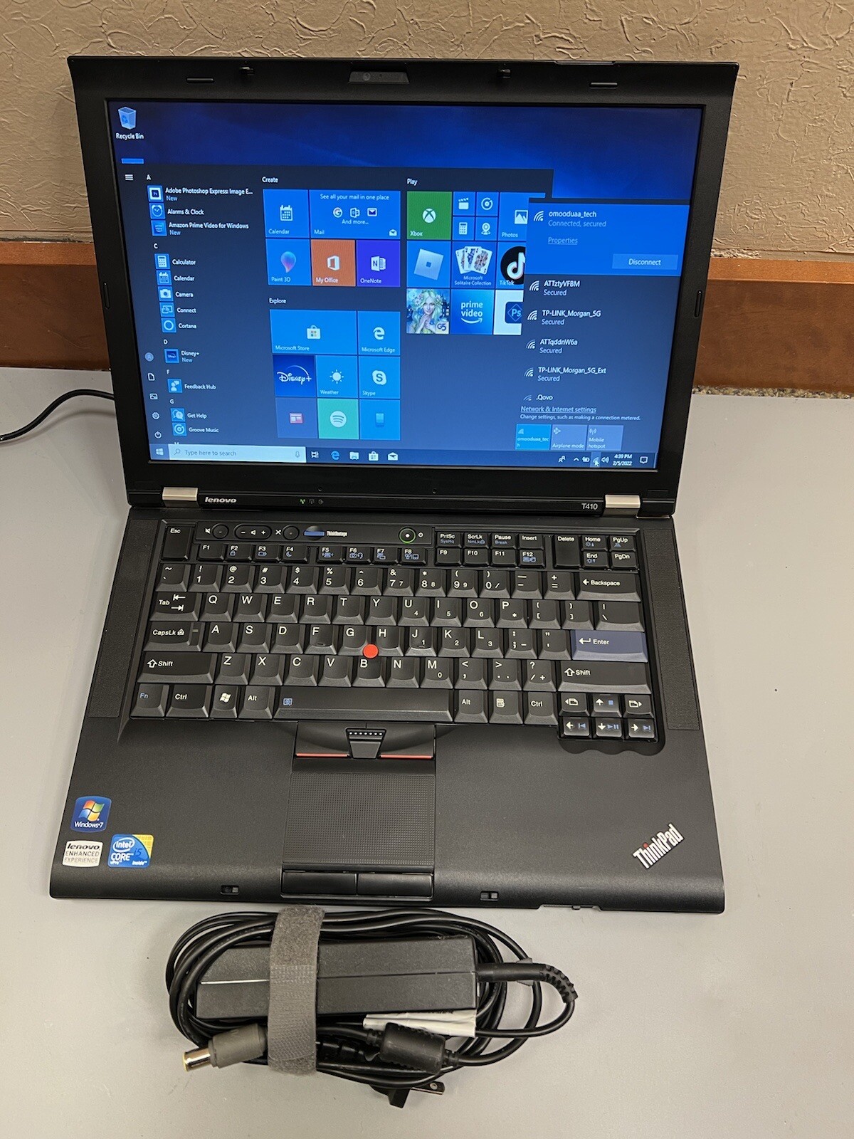 Lenovo thinkpad T410 Core i5 M 520 2.40GHz 4GB RAM 320GB HDD WEBCAM gallery