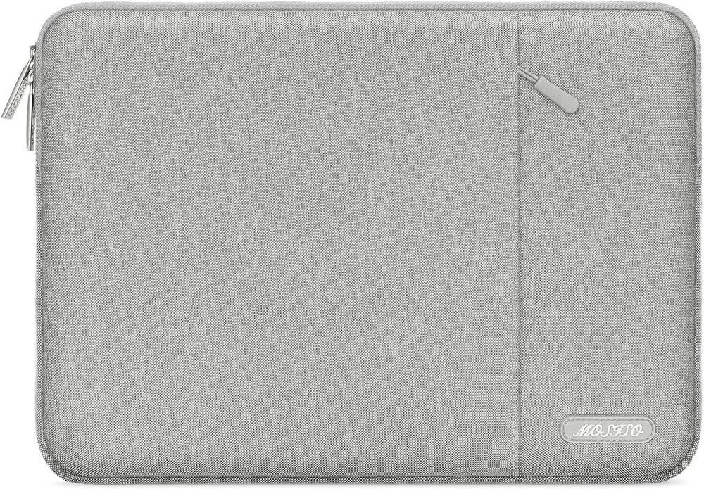 Sleeve for 13-13.3 inch Laptop, Polyester Vertical Computer Sleeve Bag with Pock