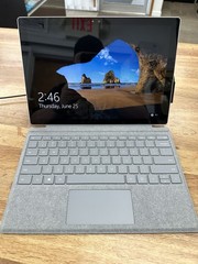 Microsoft Surface Pro 4 1724 Laptop 256GB SSD password locked & bad battery ASIS