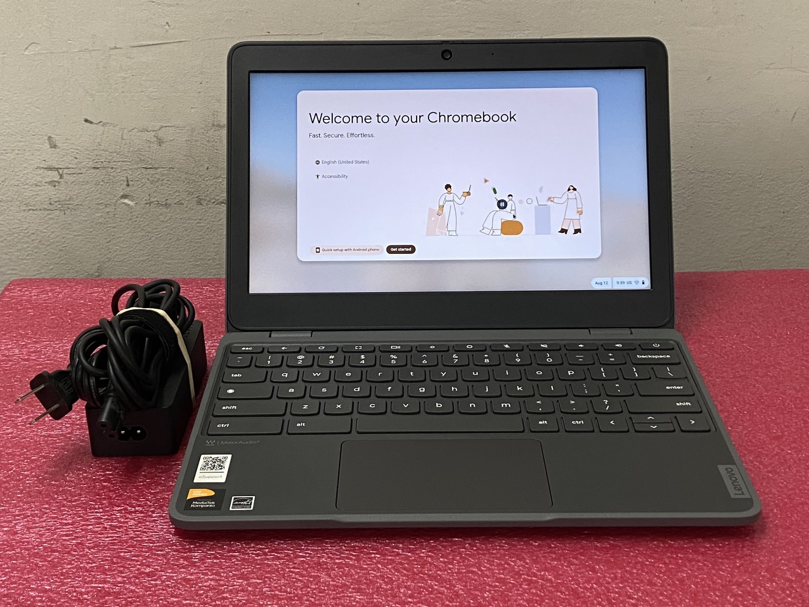 Lenovo 100e Chromebook Gen 4 MediaTek Kompanio 520 8GB RAM 64GB SSD w/PA - LP60A gallery