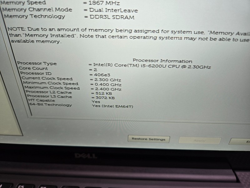 Dell XPS 9350 13" QHD+ Laptop core i5-6200U 2.30GHz 8 GB RAM VIDEO CARD ISSUE gallery