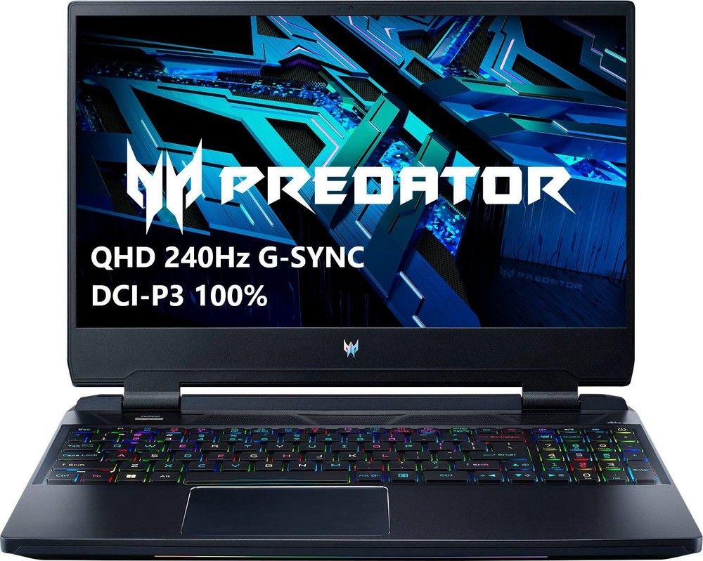 Acer Predator Helios 300 15.6" QHD 240Hz i7-12700H 64GB DDR5 2TB SSD 3070Ti W11H