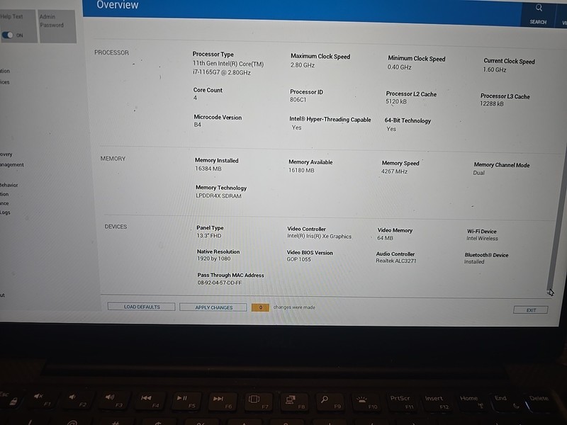 Dell XPS 13 9305 i7-1165G7 @ 2.80 GHz, 16GB RAM, Windows 11 Pro gallery