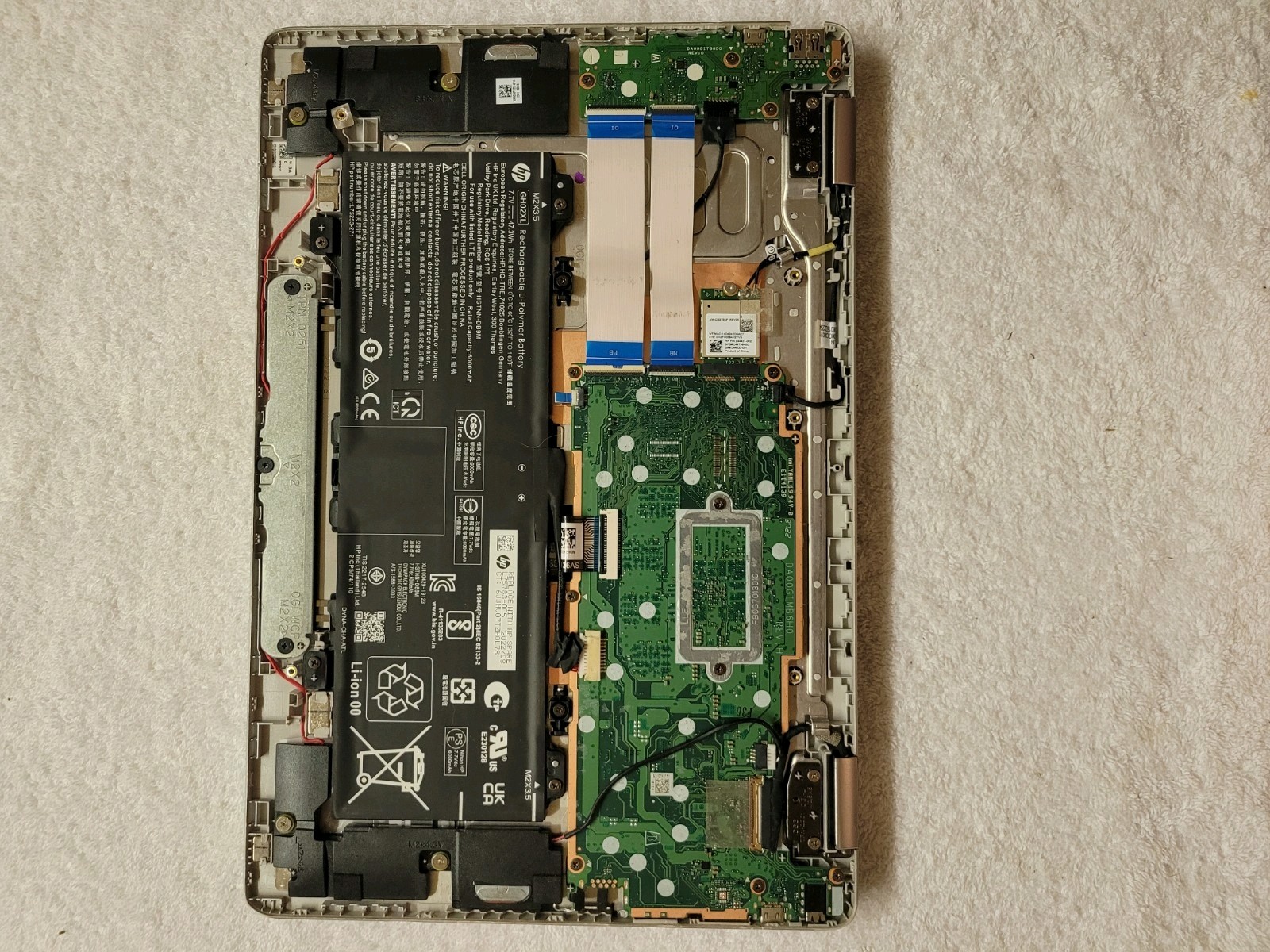 HP Chromebook X360 14B-CA Series Speakers L+R Set Internal Speakers gallery