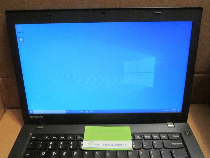 20BUS50Q16 ThinkPad T450 i5-5300U 8GB RAM 256GB SSD 14.0" HD+ LCD Win10 Pro gallery