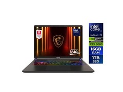 MSI Vector 16 HX AI 16″ QHD+ Intel Core Ultra 9 275HX 16GB 1TB SSD RTX 5080 W11H