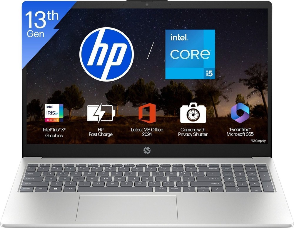 HP 15 Intel Core i5 13th Gen 1335U - 16 GB/512 GB SSD/Windows 11 Home