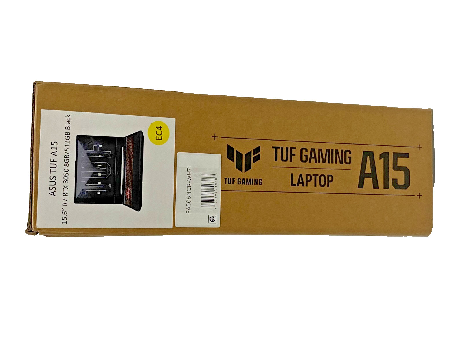 ASUS TUF Gaming Laptop A15 FA506NCR-WH71 15.6" R7 RTX 3050 8GB/512GB Black gallery
