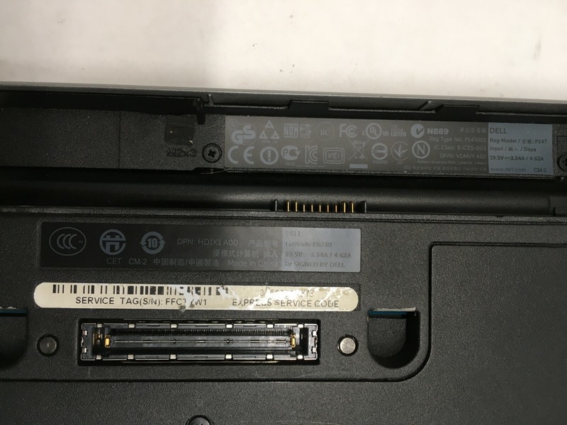 Dell Latitude E6320 13.3" Core i5 Laptop For Parts Broken LCD NO HDD/Battery JR gallery