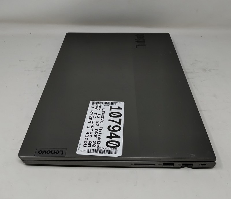 LENOVO ThinkBook 15 G2 ARE 20VG PC Laptop AMD RYZEN 3 4300U 8GB 256GB SEE NOTES gallery