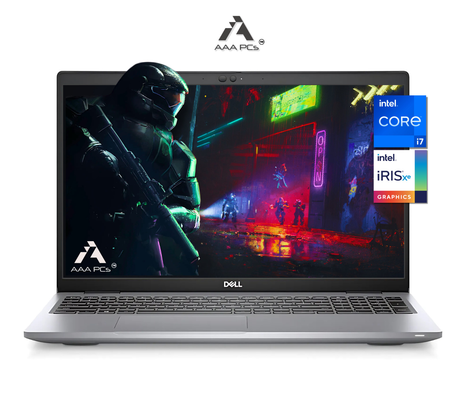 Dell 15.6" FHD Light Gaming Work Laptop i7 4.8 GHz 16GB RAM 512GB SSD Win 11 Pro gallery