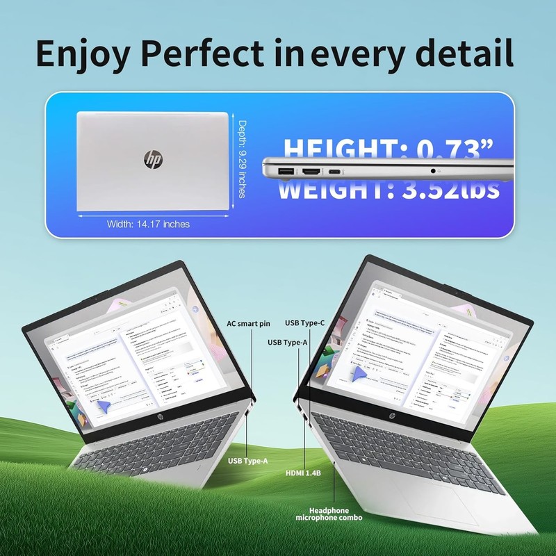 📍HP 15.6" Touch Laptop Intel Core i7 5GHZ UpTo 64GB RAM 2TB SSD Windows 11 Pro gallery