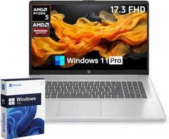HP Laptop 17.3″ Touch HD AMD Ryzen 5 7430U 32GB RAM 2TB SSD Windows 11 Pro