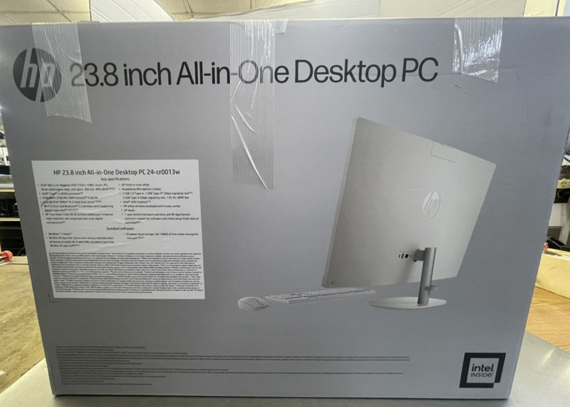 HP 23.8 inch All-in-One Desktop PC 24-cr0013w Brand New OPEN BOX(CJL006952) gallery