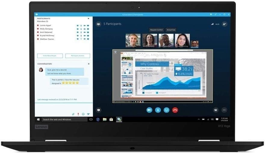 Lenovo ThinkPad X13 Yoga Gen 3 13.3" Core i5-1245U 16GB RAM 256GB SSD Win11P gallery