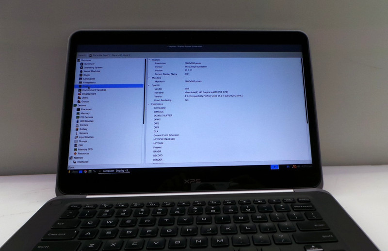 Dell XPS L421X | 14" | i5-3317U | 8GB 256GB SSD | Linux gallery
