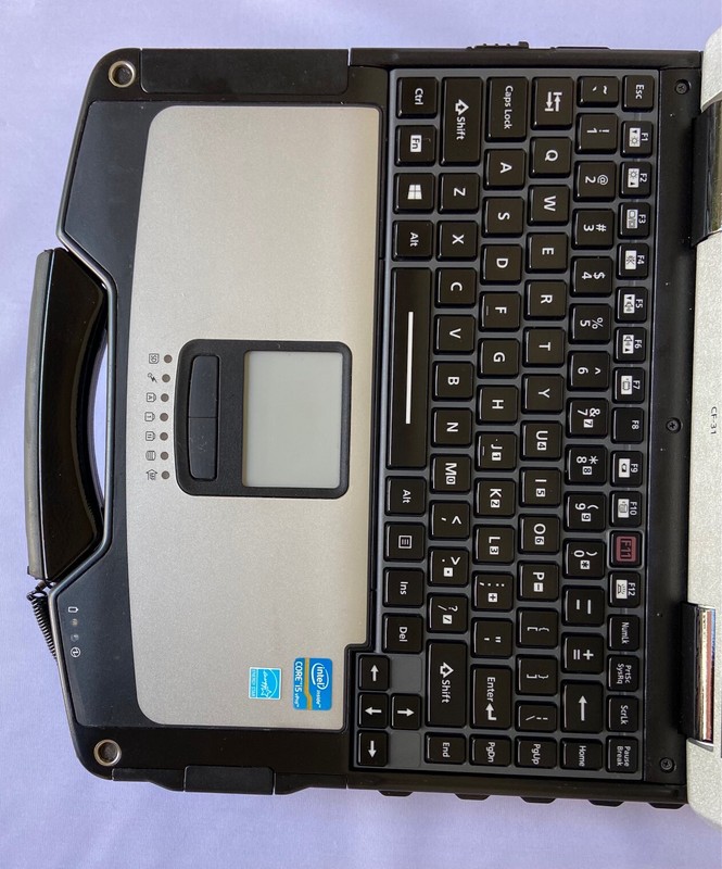 BLACK Panasonic toughbook CF-31 MK3 Core i5 2.6ghz 8GB 256GB SSD Backlit Win10 gallery
