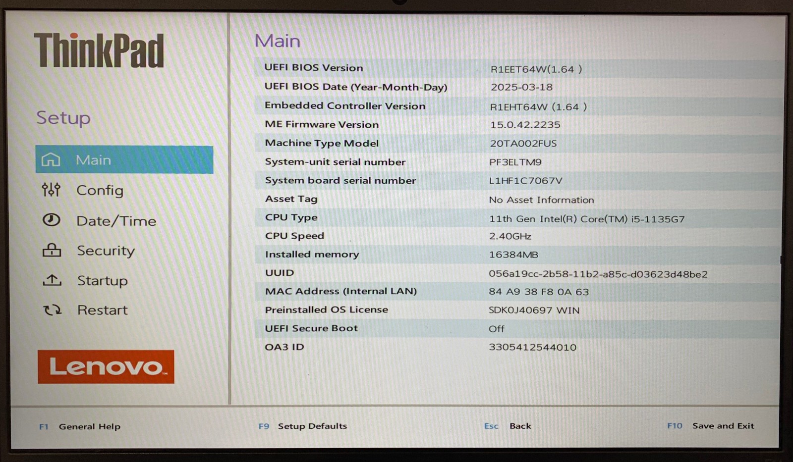 Lenovo ThinkPad E14 Gen 2 14" Laptop i5-1135G7 16GB RAM 256GB NVMe, As Is gallery