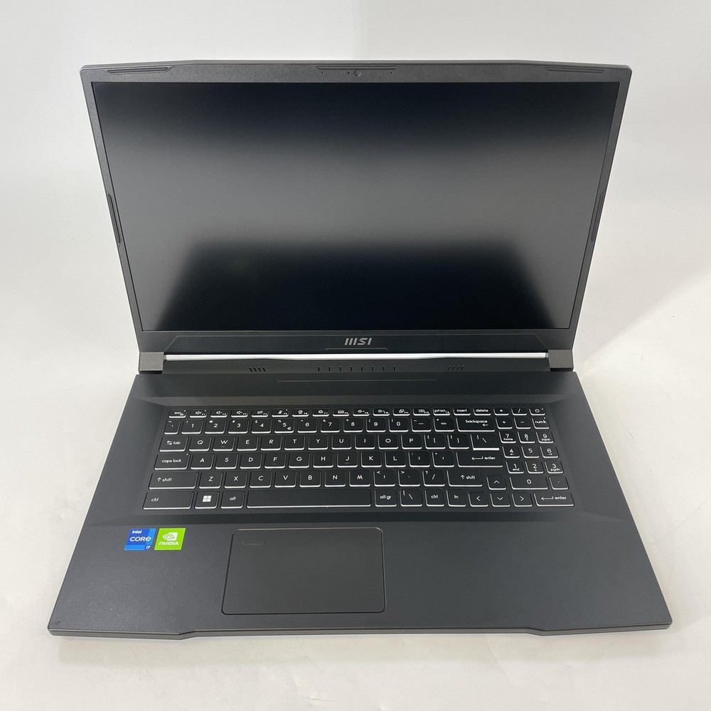 MSI WF76 17.3 FHD 144Hz i7-11800H 2.30GHz 16GB 512GB SSD NVIDIA T1200 Good