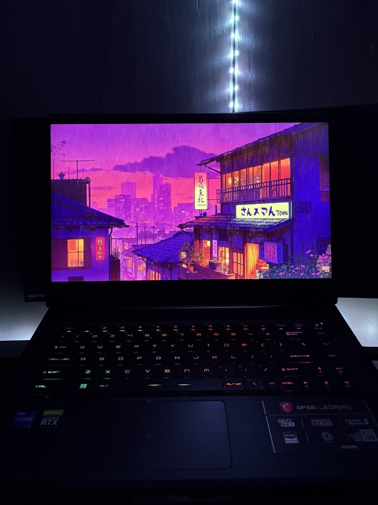 MSI GP66 Leopard Gaming Laptop: 15.6" 144Hz FHD 1080p, Intel i7 11800H, RTX 3070