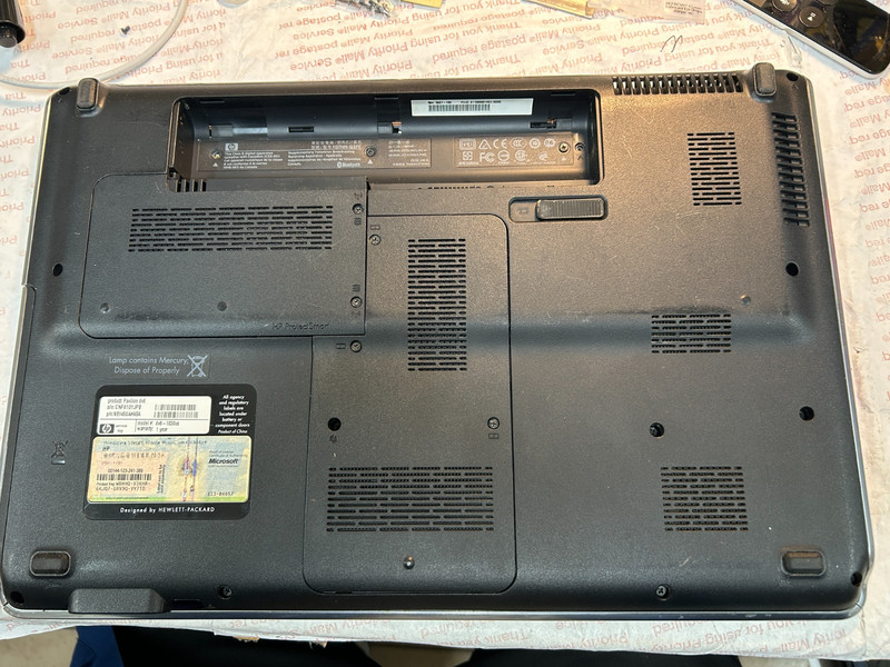 HP Pavilion DV6-1030US Motherboard Core 2 Duo T6400 2GHz 4GB & keyboard topcase gallery