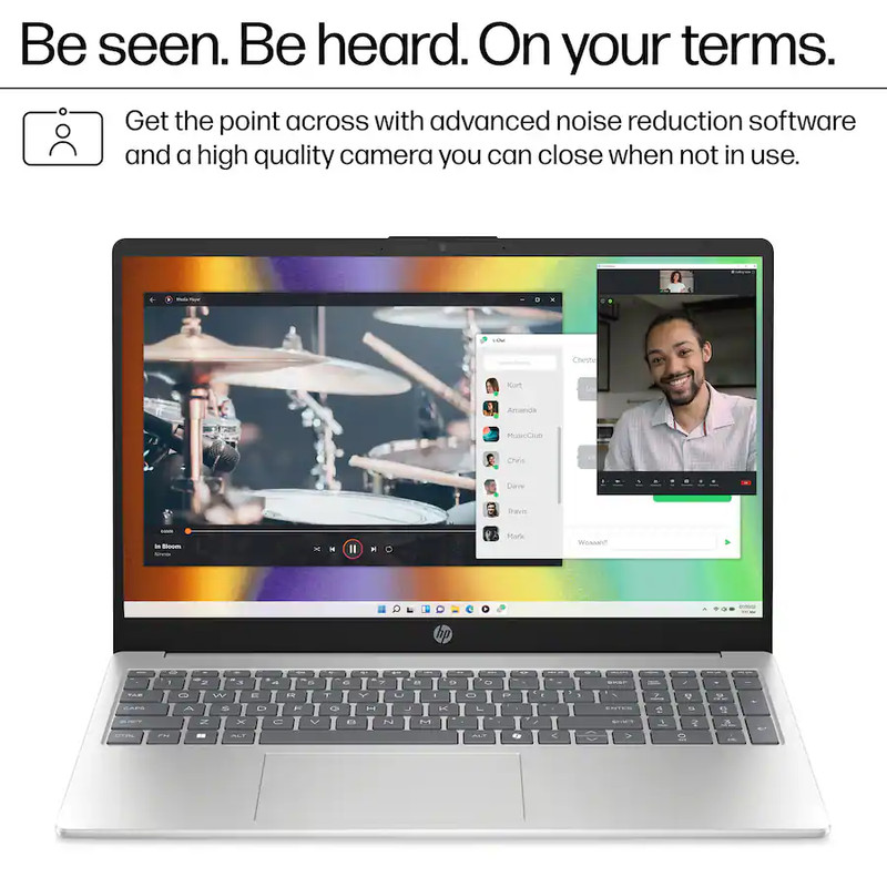 HP 15.6" Touch-Screen Laptop Intel Core i3 1315U 8GB Memory 256GB SSD WIN11 gallery