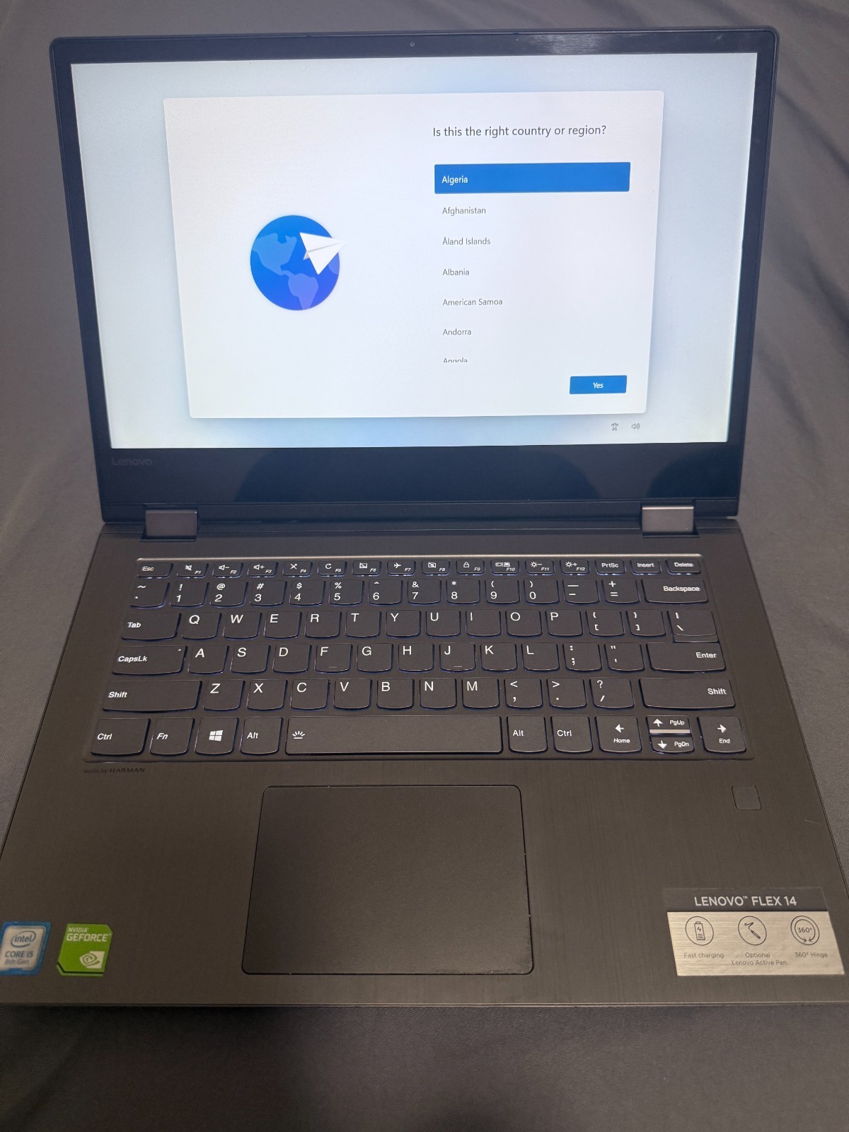Lenovo Ideapad Flex 6-14IKB Intel Core i5-8250U 8GB RAM 240GB SSD GeForce MX130 gallery