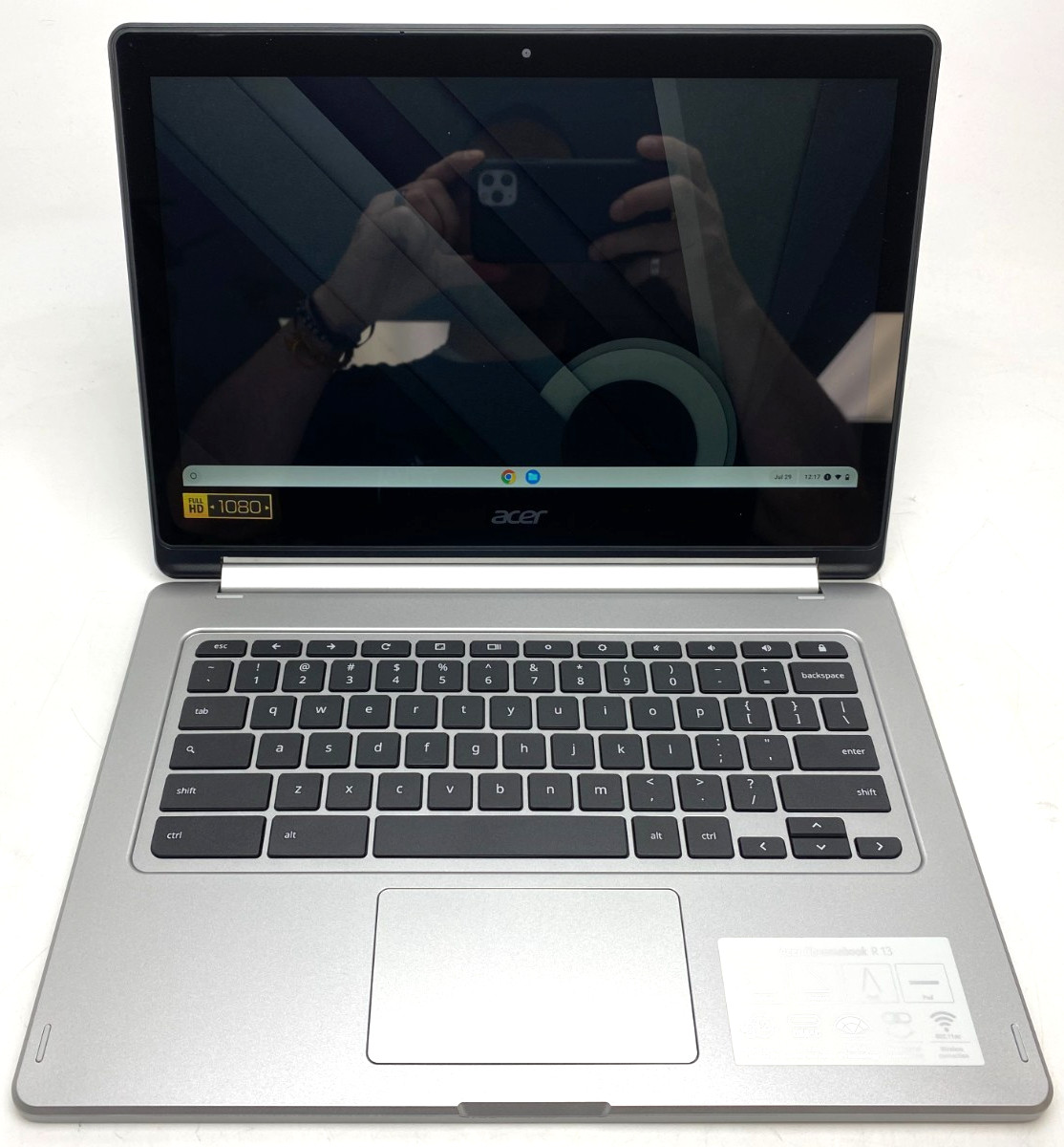 ACER CHROMEBOOK R13 CB5-312T 13.3" FHD TOUCH MEDIATEK MT8173 4GB 32GB SSD + ADPT gallery