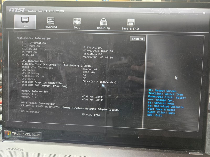 MSI Creator Z16 A11UET MS-1571 | i7-11800H | 8GB RAM | NO SSD | RTX 3060 AS IS gallery