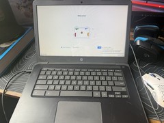 HP Chromebook 14 Laptop Dark Gray 4GB RAM 32GB Storage 14 Screen Good Condition