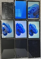 Lot of 9 Microsoft Surface Pro 3/4/5/6 + Surface Go Tablets Parts lot