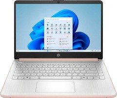 HP – 14″ Laptop – Intel Processor N150 – 4GB Memory – 128GB UFS – Pale Rose Gold
