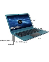 Gateway 11.6″ Ultra Slim Notebook HD Intel Dual Core 64GB eMMC 4GB RAM Micro 365