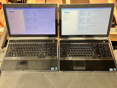 (LOT of 2)Dell Latitude 15.6″ E6520 i7/i5 4GB NO HDD NO BATTERY BOOTS TO BIOS