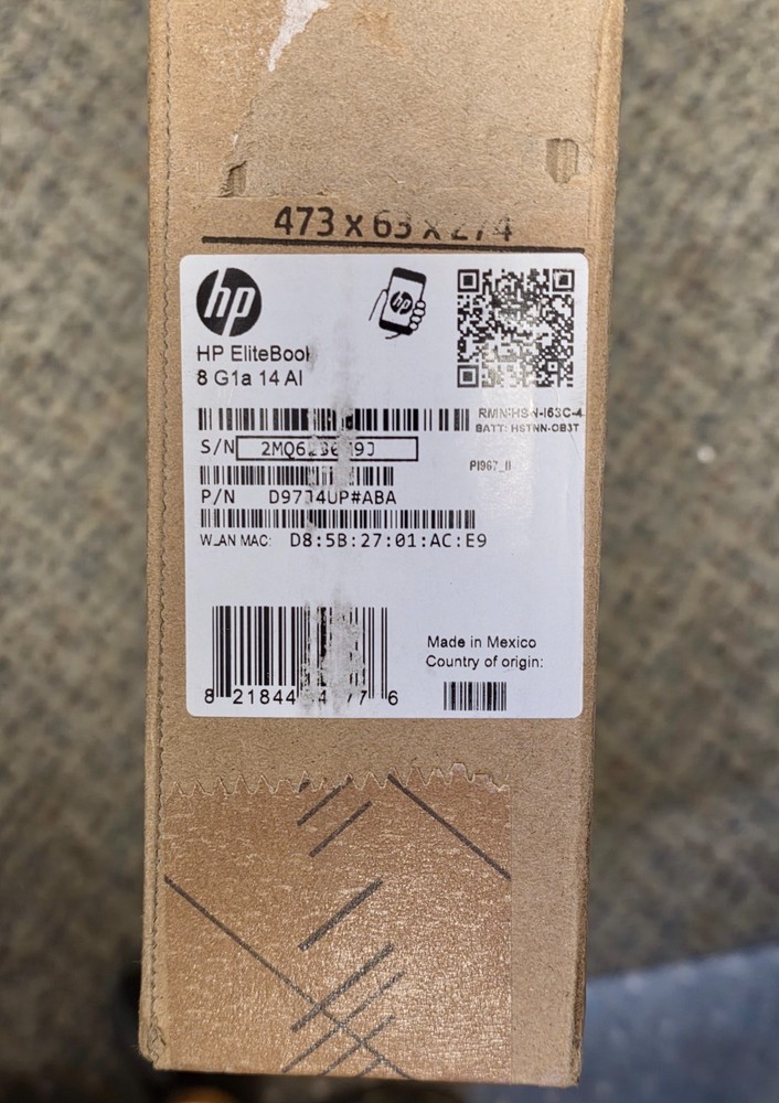 Custom HP EliteBook 8 G1a 14 AI Razen 7 Pro 350 24GB 1TB (D97J4U#ABA)