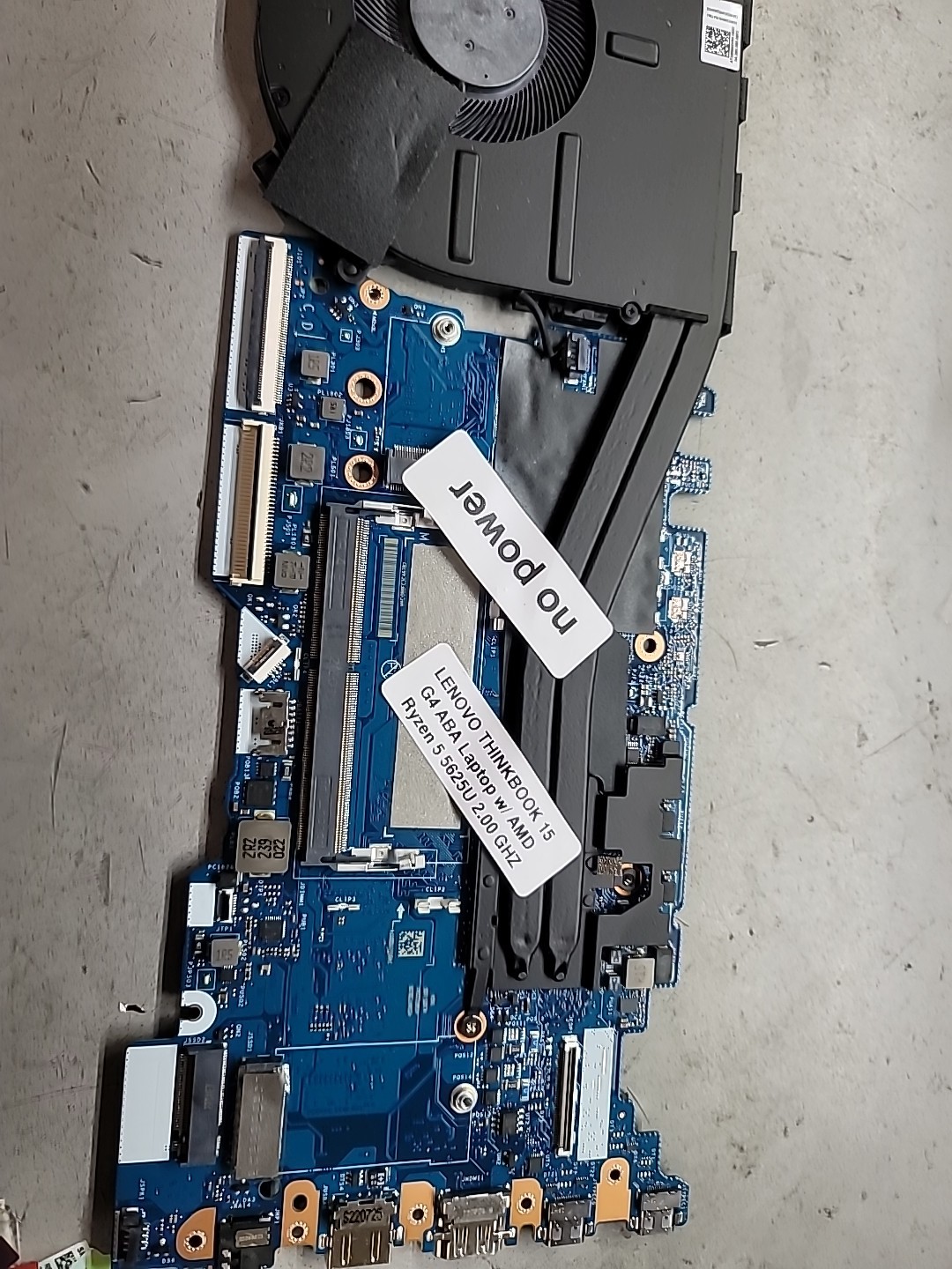 Mtherboard LENOVO THINKBOOK 15 G4 ABA Laptop w/ AMD Ryzen 5 5625U No power gallery