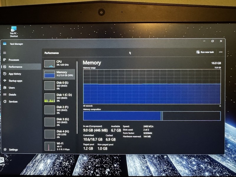 Alienware 15 R4 15.6in i7-8750H 16GB 1TB SSD GTX 1060 Win 11 gallery