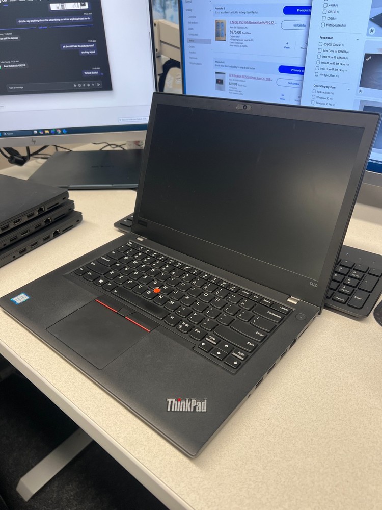 4 Lenovo ThinkPad T480s Core i5-8250U 1.60 GHz 16 GB DDR4
