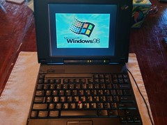 Vintage Rare IBM Thinkpad 365X – Intel Pentium Notebook with Windows 98