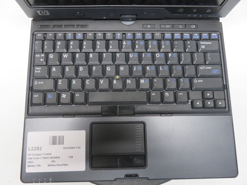 HP Compaq TC4400 Intel Core 2 T5600 1833MHz 1 GB NO HDD No Batt gallery