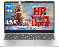 HP 15.6″ Touch Laptop, Intel Core i3, 16GB RAM + 512GB SSD, Windows 11 Pro