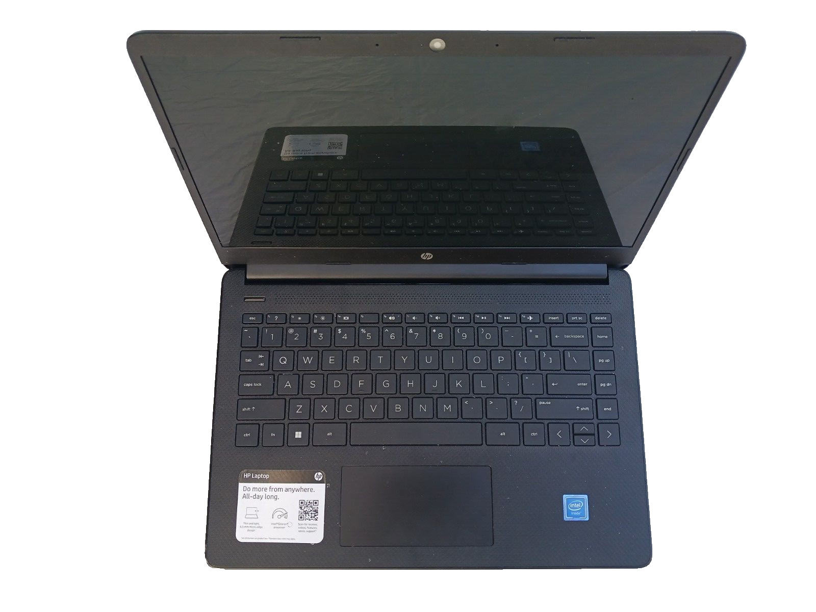HP 14" DQoo51DX LED Black Intel Celeron N4120 4GB RAM 64GB EMMC gallery